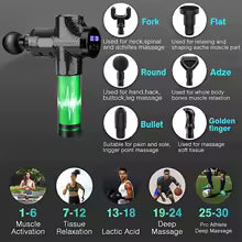 Professional Portable Deep Tissue Massage Gun