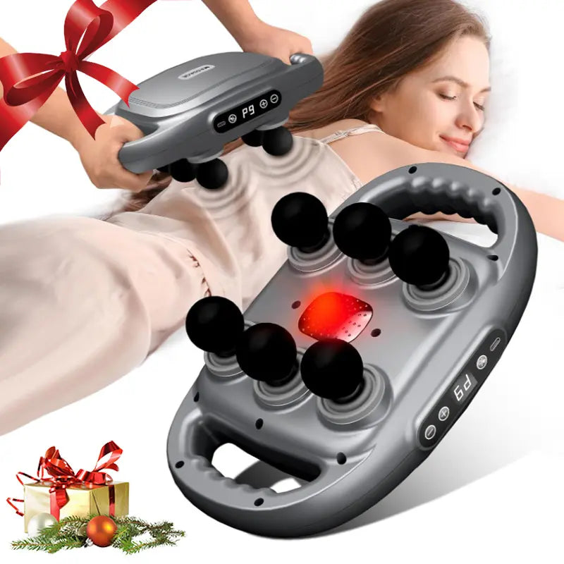 Deep Tissue Percussion Massager — 9 Speeds & 6 Heads