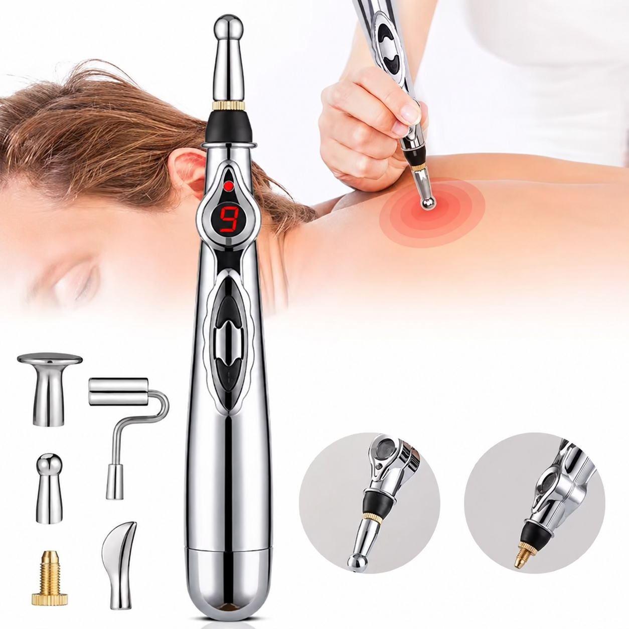 Electric Acupressure Therapy Pen — Targeted Pain Relief