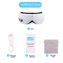 Vibrating Eye Massager with Airbag Compression & Bluetooth