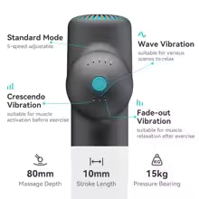 High-Power Booster Massage Gun — 7.4V 4000mAh