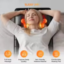 Shiatsu Full Body Massage Mat with Heat — 10 Motors