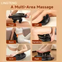 Deep Tissue Percussion Massager — 9 Speeds & 6 Heads