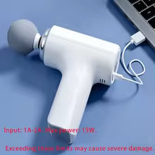 Portable Massage Gun — 4 Heads & LED Display