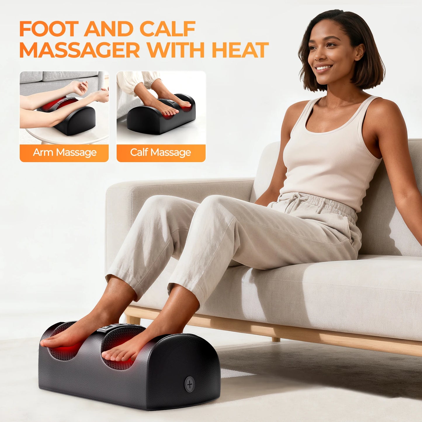 Shiatsu Full Body Massage Mat with Heat — 10 Motors