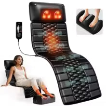 Shiatsu Full Body Massage Mat with Heat — 10 Motors