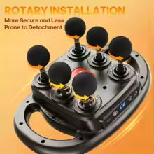 Deep Tissue Percussion Massager — 9 Speeds & 6 Heads