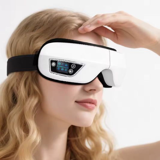 Vibrating Eye Massager with Airbag Compression & Bluetooth