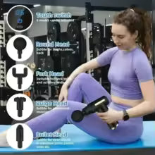 Mini Percussion Massage Gun — USB Rechargeable
