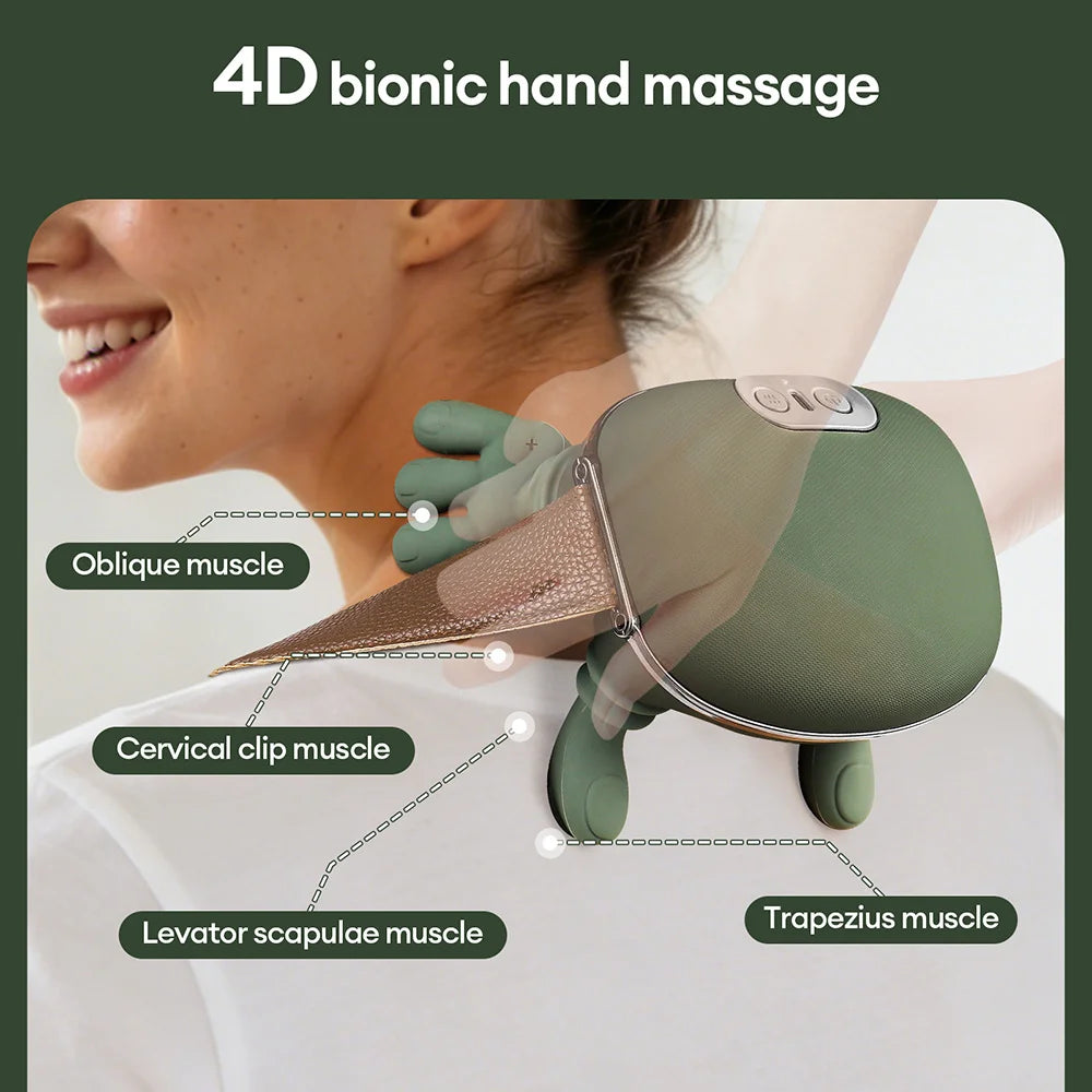 4D Shiatsu Neck & Shoulder Massager