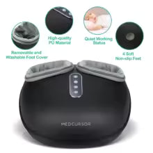 Shiatsu Foot Massager with Heat & Roller — Full Wrap