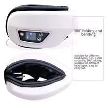 Vibrating Eye Massager with Airbag Compression & Bluetooth