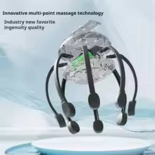 Wireless Electric Scalp Massager — 8 Kneading Nodes