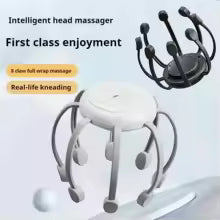 Wireless Electric Scalp Massager — 8 Kneading Nodes