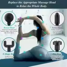 Mini Percussion Massage Gun — USB Rechargeable